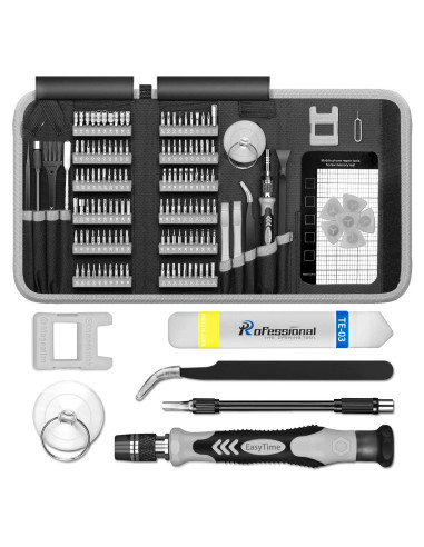Kit de Destornilladores de Precisión EasyTime 140 en 1 - Reparación Electrónica