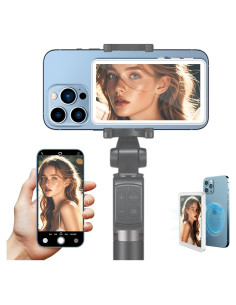 Monitor de Selfie Inalámbrico 4K SHEEVONIX Blanco para Vlogs