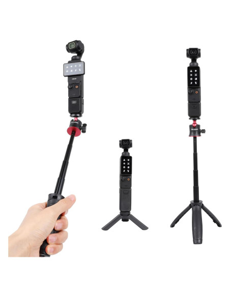 Kit Trípode Mini y Selfie PellKing para DJI OSMO Pocket 3 Kit Trípode Mini y Selfie PellKing para DJI OSMO Pocket 3