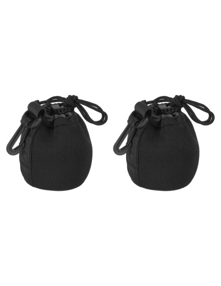 Bolsa de Lente Neopreno PATIKIL 2 Pcs 7x10 cm Impermeable Bolsa de Lente Neopreno PATIKIL 2 Pcs 7x10 cm Impermeable