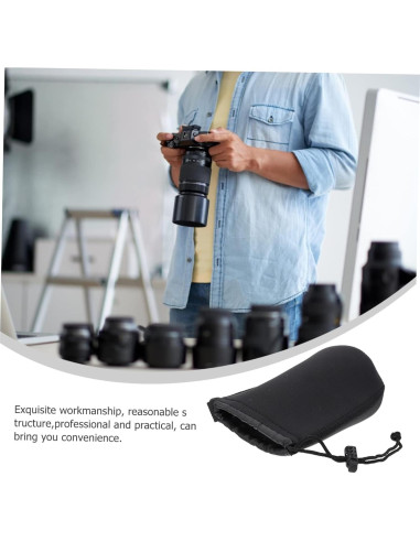 Bolsa de Neopreno para Lentes DSLR SHOWERORO 9.5x14cm