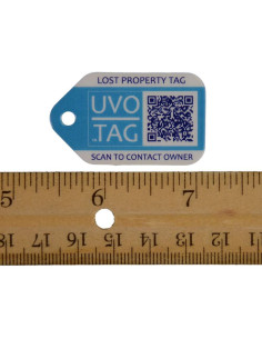 Llaveros Inteligentes UVO TAG - Etiquetas ID con GPS - Paquete de 2 2