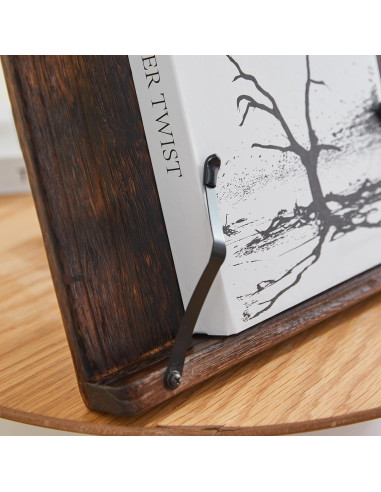 Soporte de Libro Ajustable GZQWDC de Madera Ergonómico 34x22.5cm