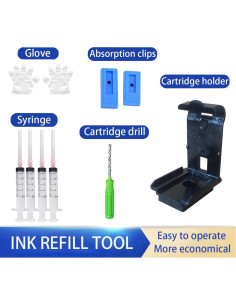 Kit de Recarga de Tinta MecentInkjet para Canon PIXMA 2