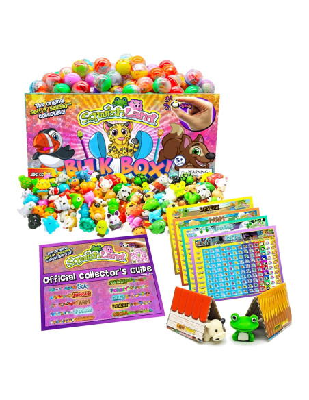 Caja a Granel 250 Mini Juguetes Squishy Antiestrés Sqwish Caja a Granel 250 Mini Juguetes Squishy Antiestrés Sqwish