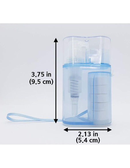 Dispensador de Toallas Comprimidas para Camping - 5 Toallitas Dispensador de Toallas Comprimidas para Camping - 5 Toallitas