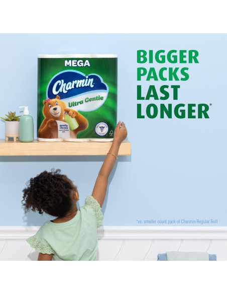 Papel Higiénico Charmin Ultra Gentle 9 Mega Rollos 231 Hojas Papel Higiénico Charmin Ultra Gentle 9 Mega Rollos 231 Hojas