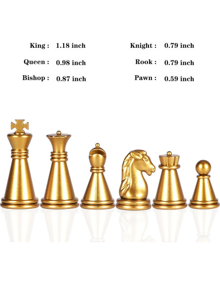 Juego de Ajedrez Magnético KICTERO Mini 12.7 cm Plegable Juego de Ajedrez Magnético KICTERO Mini 12.7 cm Plegable