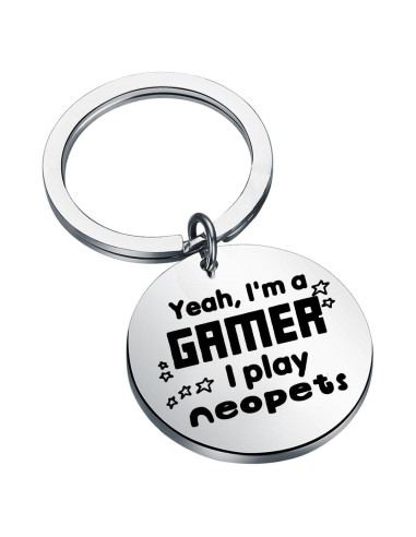 Llavero de Videojuego FAADBUK Neo - Acero Inoxidable 30mm