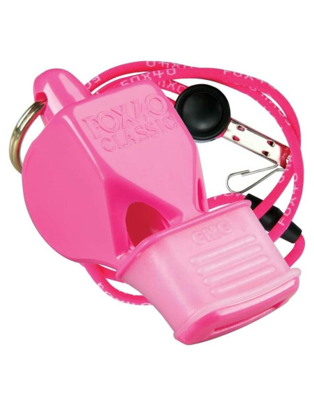 Silbato Fox 40 Classic CMG Rosa para Árbitro y Entrenador Silbato Fox 40 Classic CMG Rosa para Árbitro y Entrenador