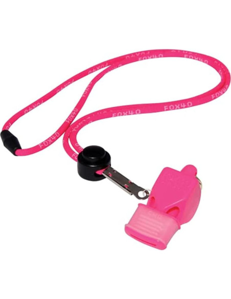 Silbato Fox 40 Classic CMG Rosa para Árbitro y Entrenador Silbato Fox 40 Classic CMG Rosa para Árbitro y Entrenador