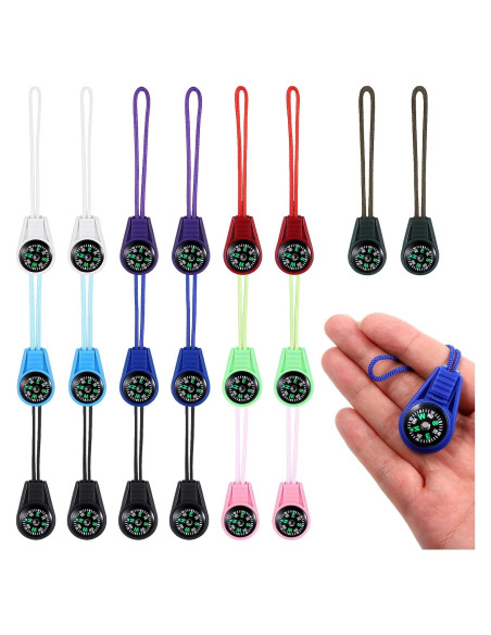 Brújula Mini KALIONE Multicolor 20 Piezas Camping Brújula Mini KALIONE Multicolor 20 Piezas Camping