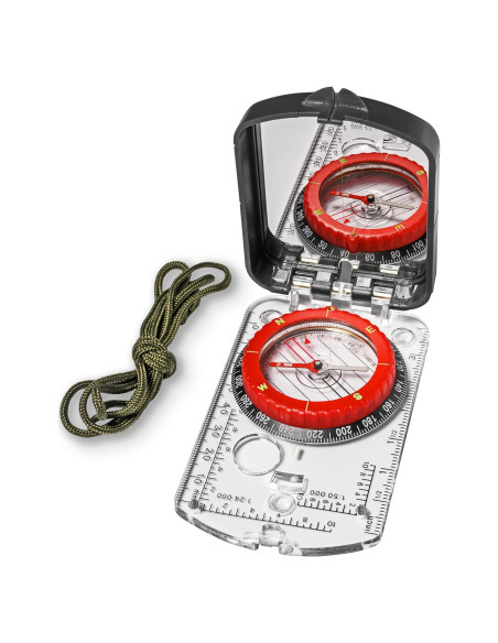 Brújula de Boy Scout TurnOnSport con Espejo Ajustable Brújula de Boy Scout TurnOnSport con Espejo Ajustable