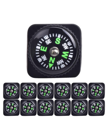 Brújula de Muñeca Mini 15pcs ZoloAJay para Supervivencia