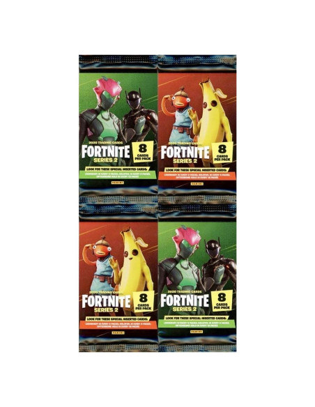 Tarjetas de Comercio FORTNITE Panini 2020 Serie 2 - 32 Tarjetas Tarjetas de Comercio FORTNITE Panini 2020 Serie 2 - 32 Tarjetas