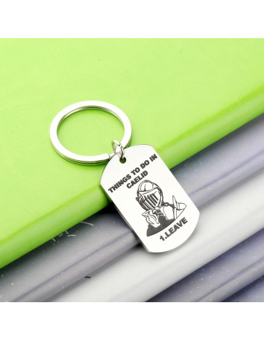 Llavero de Videojuego FAADBUK Caelid Acero Inoxidable 40x25mm