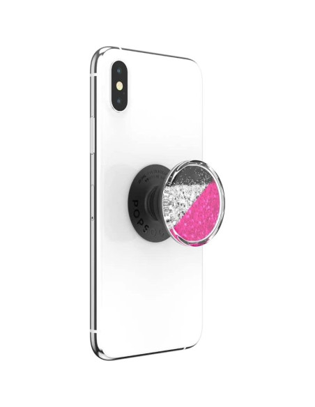 PopSockets PopGrip Intercambiable Color Block Tidepool - Azul/Blanco PopSockets PopGrip Intercambiable Color Block Tidepool - Azul/Blanco