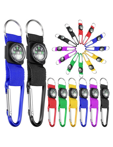 Brújulas Mini Toodoo para Niños - Lote de 36 Llaveros