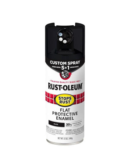 Pintura en Spray Rust-Oleum 376855 340g Esmalte Negro Mate Pintura en Spray Rust-Oleum 376855 340g Esmalte Negro Mate