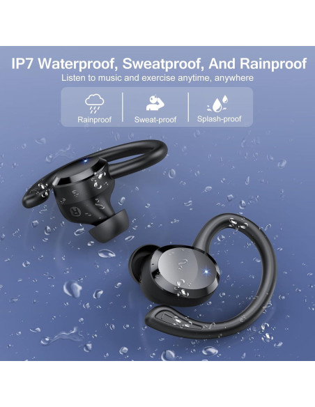 Auriculares Inalámbricos Bluetooth 5.4 Hadbleng Q38 HiFi 68H Auriculares Inalámbricos Bluetooth 5.4 Hadbleng Q38 HiFi 68H