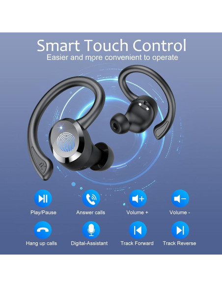Auriculares Inalámbricos Bluetooth 5.4 Hadbleng Q38 HiFi 68H Auriculares Inalámbricos Bluetooth 5.4 Hadbleng Q38 HiFi 68H
