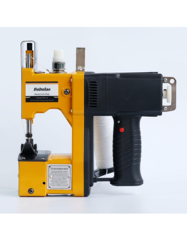 Máquina de Coser Industrial GS-970A Amarilla 110V para Bolsas