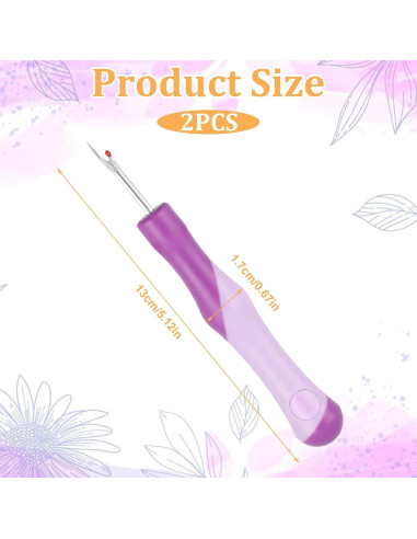 Desgarrador de Costura Ergonomico EupHHonycs 13cm 2 Piezas