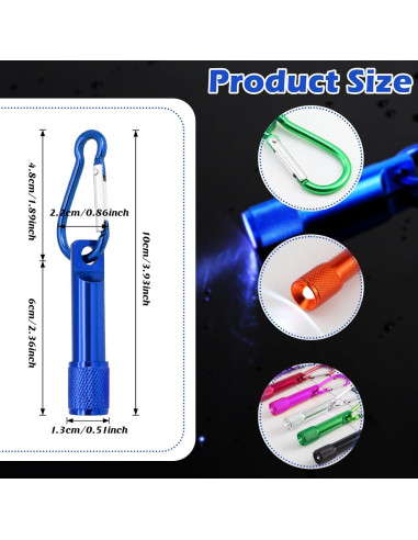 Paquete de 30 Linternas Mini LED CZBRO para Camping y Emergencias