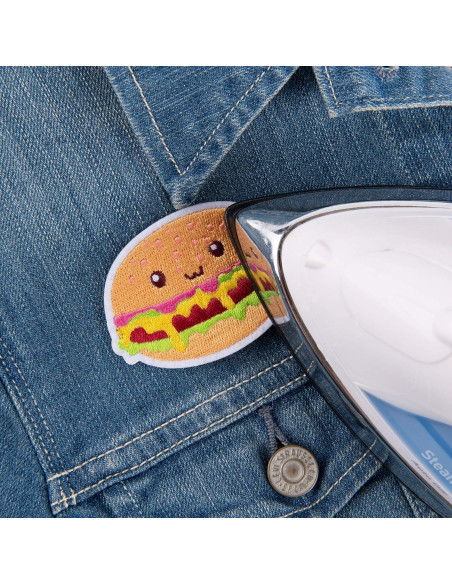 Parches Kawaii de Animales en Comida SCS Direct - 24 Piezas Parches Kawaii de Animales en Comida SCS Direct - 24 Piezas