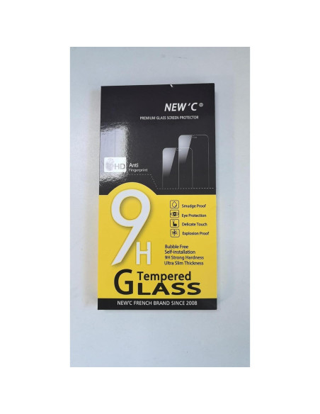 Protector de Pantalla Vidrio Templado NEW'C para iPhone 12/12 Pro 15.5 cm Protector de Pantalla Vidrio Templado NEW'C para iPhone 12/12 Pro 15.5 cm