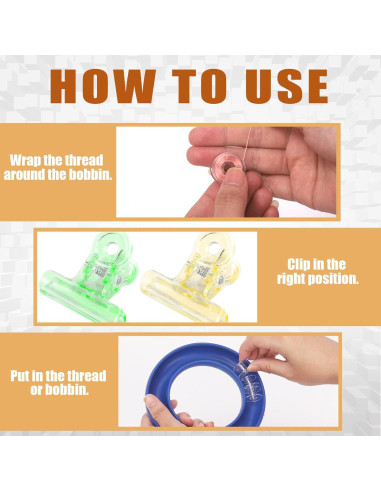 Kit Organizador de Bobinas Tanstic 84 Piezas Silicona 4 Colores