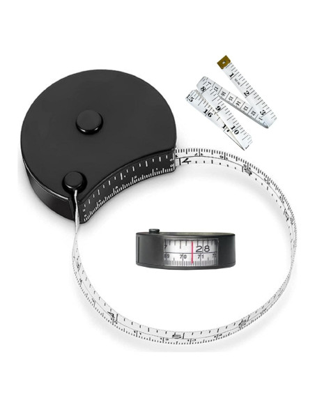 Cinta Métrica Wokaku 150cm Doble Escala con Pin de Bloqueo Cinta Métrica Wokaku 150cm Doble Escala con Pin de Bloqueo