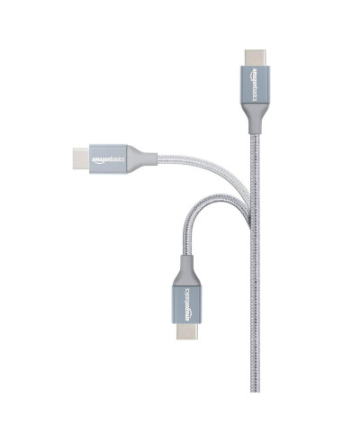 Cable de carga rápida USB-C a USB-A 2.0 Amazon Basics 1.83m