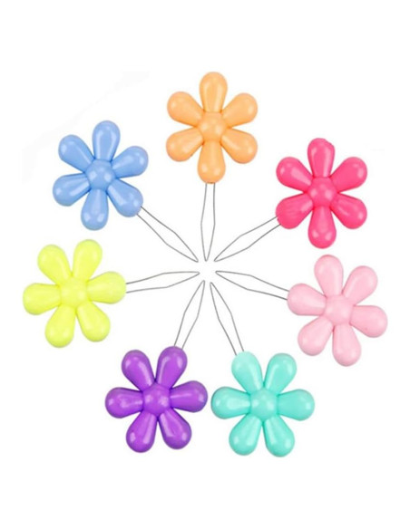 Enhebradores de Agujas Multicolores FeiHong - 12 Piezas Enhebradores de Agujas Multicolores FeiHong - 12 Piezas