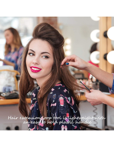 Kit de 10 Agujas de Bucle para Extensiones de Cabello Zonon Kit de 10 Agujas de Bucle para Extensiones de Cabello Zonon