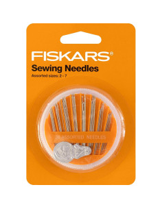 Juego de Agujas de Coser Fiskars - 30 Agujas Variadas y Enhebrador 2