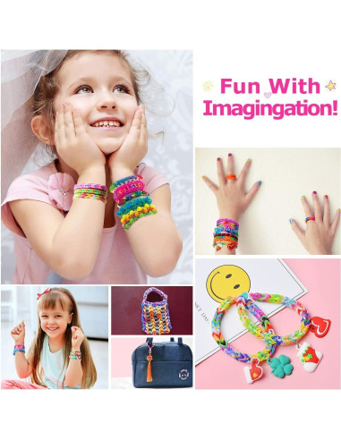 Kit de Fabricación de Pulseras DDCOWP 2500+ con 2500 Bandas