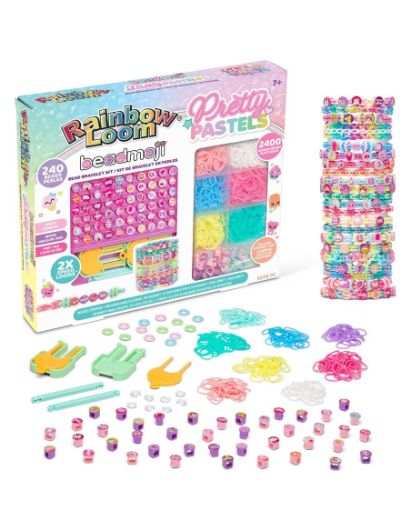 Kit de Creación de Pulseras Rainbow Loom Pretty Pastels - 240 Piezas Kit de Creación de Pulseras Rainbow Loom Pretty Pastels - 240 Piezas