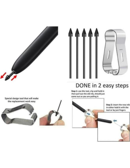 Bolígrafo Stylus Bluetooth XYFEIGENA para Samsung Tab S9/S10 Bolígrafo Stylus Bluetooth XYFEIGENA para Samsung Tab S9/S10