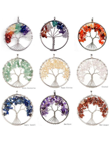Cuentas de piedra chip natural Cmidy 5-8mm 400 piezas multicolor
