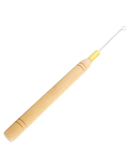 Aguja de Ganchillo Dsoar para Extensiones de Dreadlocks 17.78cm Aguja de Ganchillo Dsoar para Extensiones de Dreadlocks 17.78cm