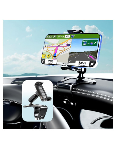 Soporte para Teléfono en el Tablero CHDFKKD 360 Ajustable