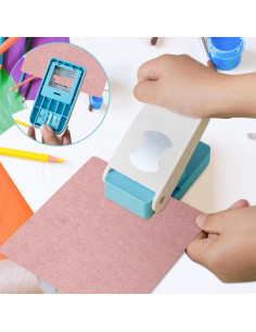 Perforadora de Etiquetas Redonda Genérico para Pestañas de Archivo 2