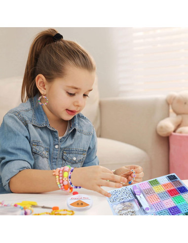 Kit de cuentas de arcilla polimérica Segden 6000pcs 24 colores