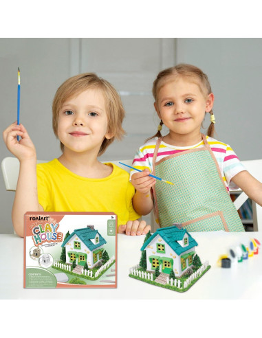 Kit de Arcilla Secado al Aire REALART 40PCS con Herramientas