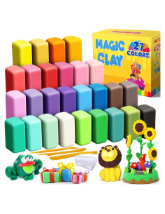 Arcilla Secada al Aire ESSENSON 27 Colores para Niños