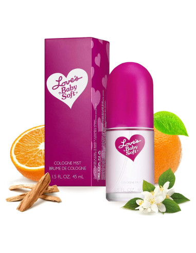 Colonia Love's Baby Soft 136g - Fragancia Floral Polvorienta