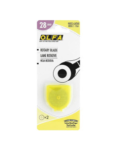 Cuchillas de Repuesto OLFA 28mm - 2 Cuchillas de Acero Tungsteno