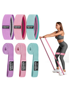 Conjunto de bandas de resistencia Hurdilen 6 piezas para ejercicio