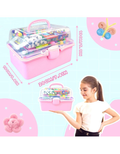Kit de Manualidades ZEIZHUBN para Niños 4-12 años - 3000 Piezas